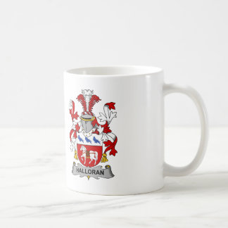 Taza De Café Escudo de la familia de Halloran