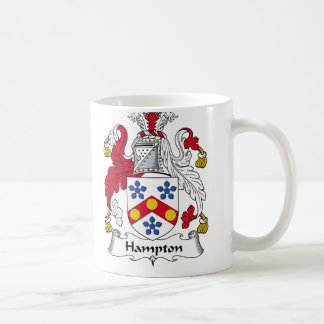 Taza De Café Escudo de la familia de Hampton