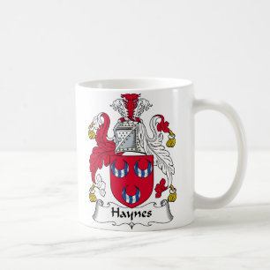 Taza De Café Escudo de la familia de Haynes