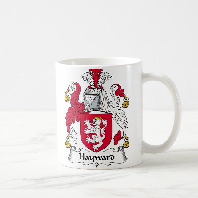 Taza De Café Escudo de la familia de Hayward (Derecha)
