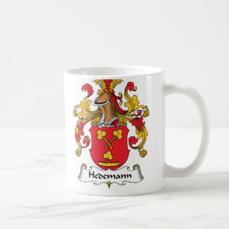 Taza De Café Escudo de la familia de Hedemann