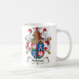 Taza De Café Escudo de la familia de Heilman
