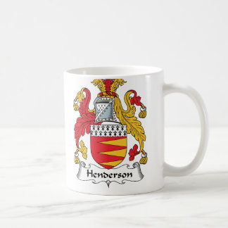 Taza De Café Escudo de la familia de Henderson