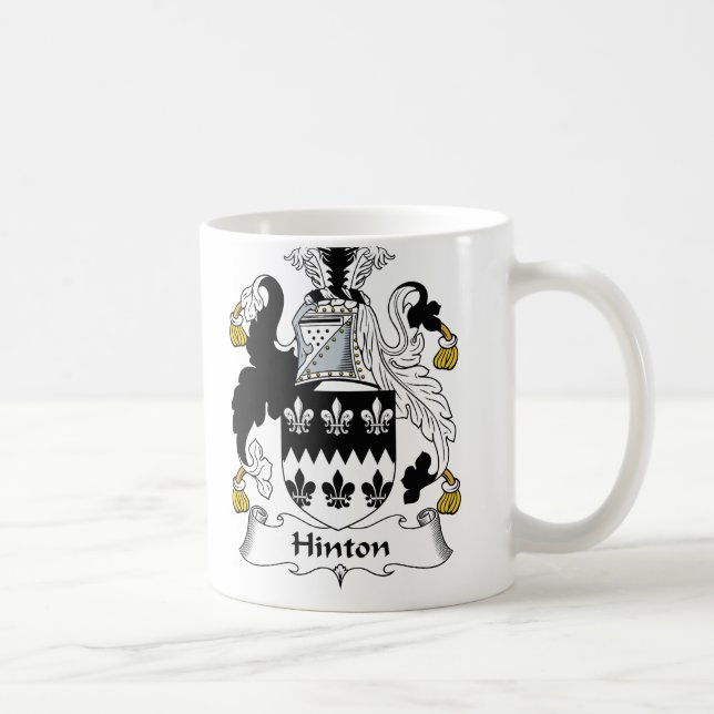 Taza De Café Escudo de la familia de Hinton (Derecha)