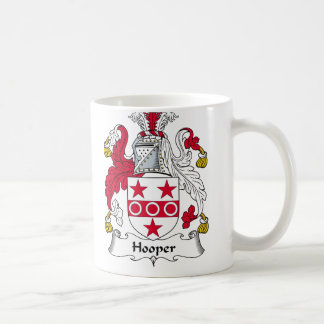 Taza De Café Escudo de la familia de Hooper