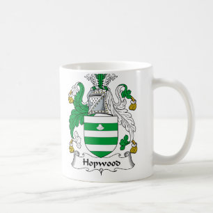 Taza De Café Escudo de la familia de Hopwood