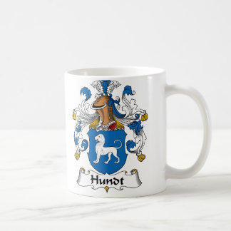 Taza De Café Escudo de la familia de Hundt