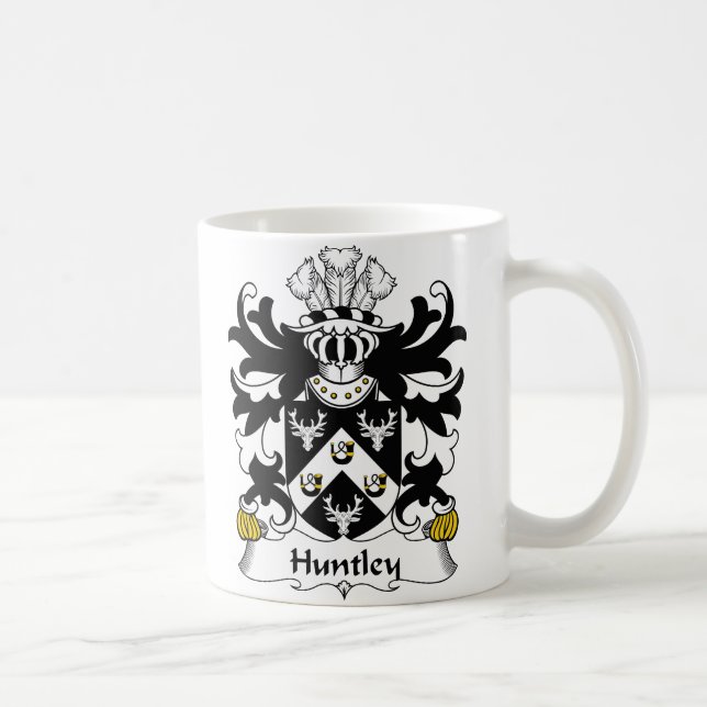 Taza De Café Escudo de la familia de Huntley (Derecha)