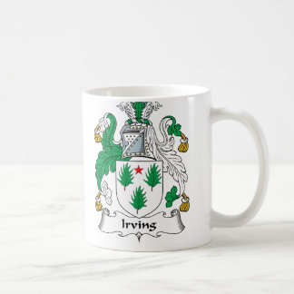 Taza De Café Escudo de la familia de Irving