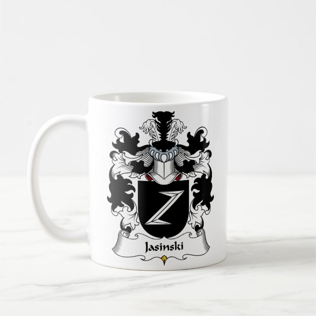 Taza De Café Escudo de la familia de Jasinski (Izquierda)