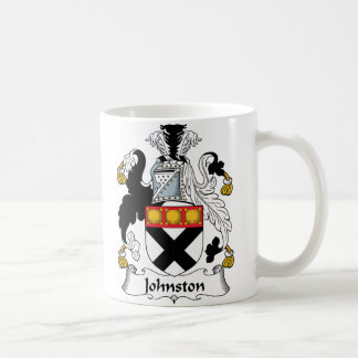 Taza De Café Escudo de la familia de Johnston