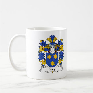 Taza De Café Escudo de la familia de Karp