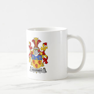 Taza De Café Escudo de la familia de Kearney