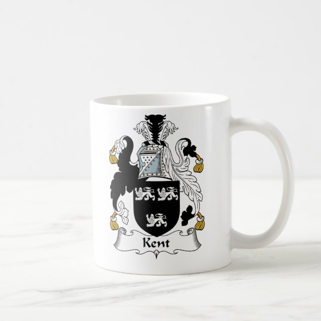 Taza De Café Escudo de la familia de Kent (Derecha)
