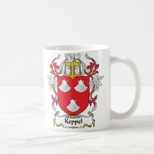 Taza De Café Escudo de la familia de Keppel