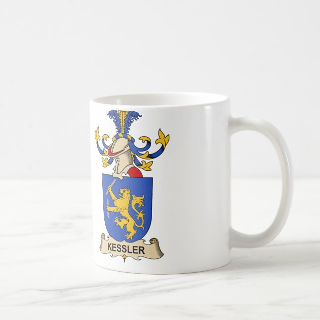 Taza De Café Escudo de la familia de Kessler (Derecha)