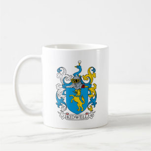 Taza De Café Escudo de la familia de Kidwell