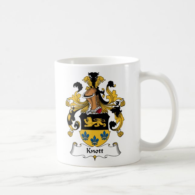 Taza De Café Escudo de la familia de Knott (Derecha)