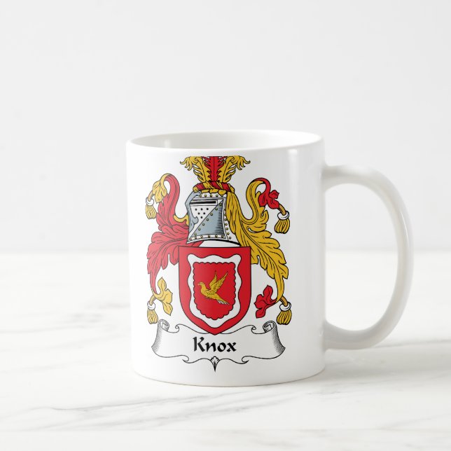 Taza De Café Escudo de la familia de Knox (Derecha)