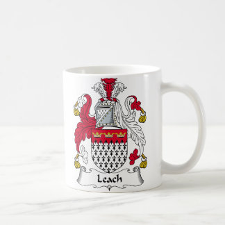 Taza De Café Escudo de la familia de la lixiviación