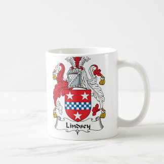 Taza De Café Escudo de la familia de Lindsey