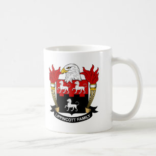 Taza De Café Escudo de la familia de Lippincott