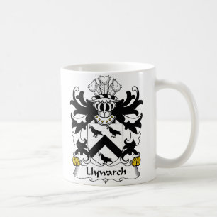 Taza De Café Escudo de la familia de Llywarch