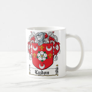 Taza De Café Escudo de la familia de Lydon