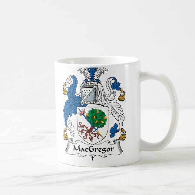 Taza De Café Escudo de la familia de MacGregor (Derecha)