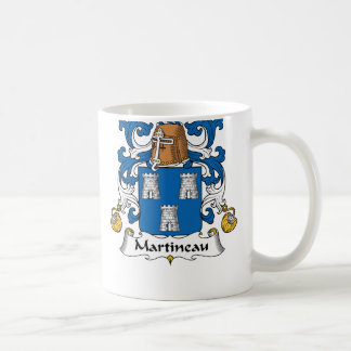 Taza De Café Escudo de la familia de Martineau