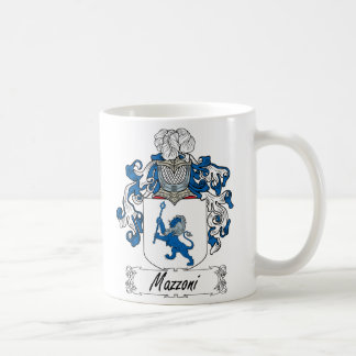 Taza De Café Escudo de la familia de Mazzoni