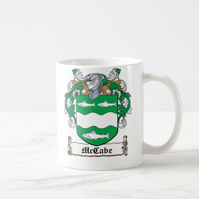 Taza De Café Escudo de la familia de McCabe (Derecha)
