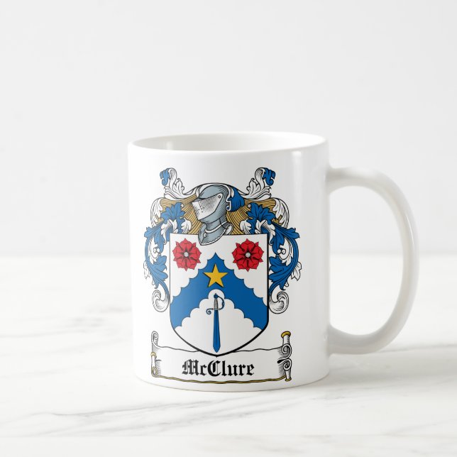 Taza De Café Escudo de la familia de McClure (Derecha)