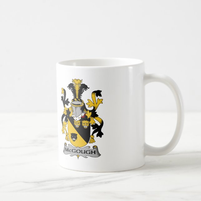 Taza De Café Escudo de la familia de McGough (Derecha)