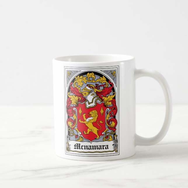 Taza De Café Escudo de la familia de Mcnamara (Derecha)