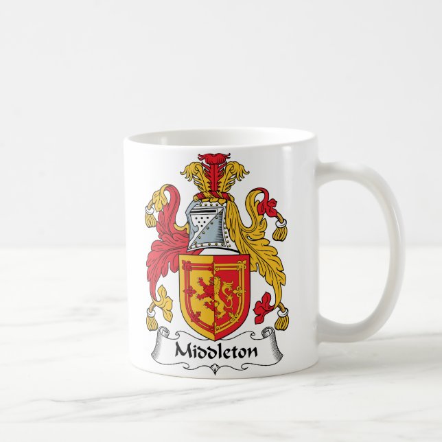 Taza De Café Escudo de la familia de Middleton (Derecha)