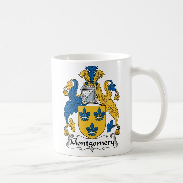 Taza De Café Escudo de la familia de Montgomery (Derecha)