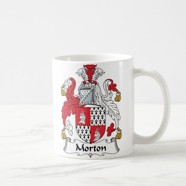 Taza De Café Escudo de la familia de Morton
