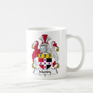 Taza De Café Escudo de la familia de Mundy