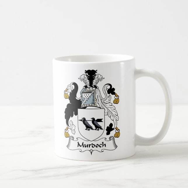 Taza De Café Escudo de la familia de Murdoch (Derecha)
