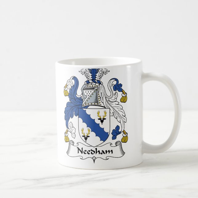 Taza De Café Escudo de la familia de Needham (Derecha)