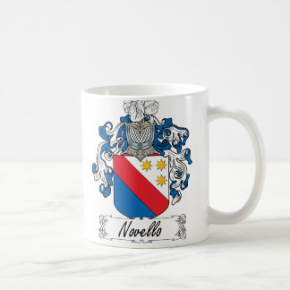 Taza De Café Escudo de la familia de Novello