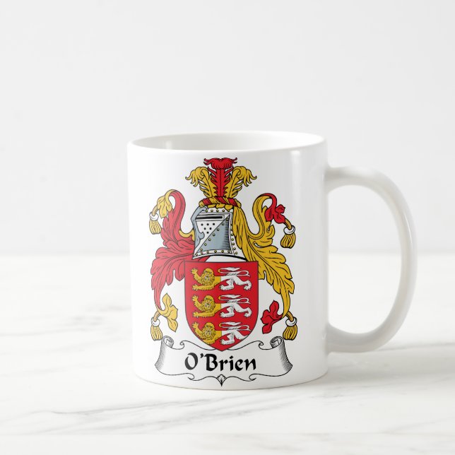 Taza De Café Escudo de la familia de O'Brien (Derecha)