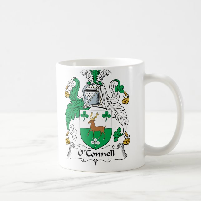 Taza De Café Escudo de la familia de O'Connell (Derecha)