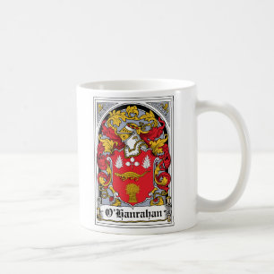 Taza De Café Escudo de la familia de O'Hanrahan