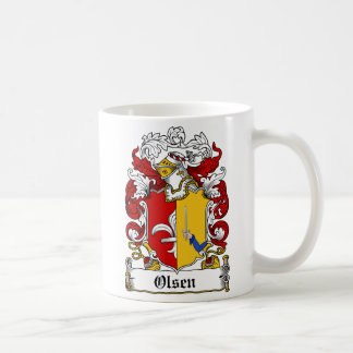 Taza De Café Escudo de la familia de Olsen