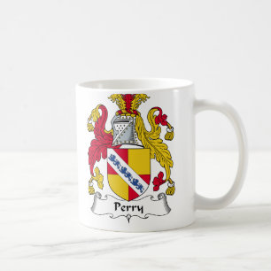 Taza De Café Escudo de la familia de Perry