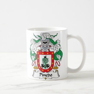 Taza De Café Escudo de la familia de Pinedo