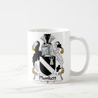 Taza De Café Escudo de la familia de Plunkett