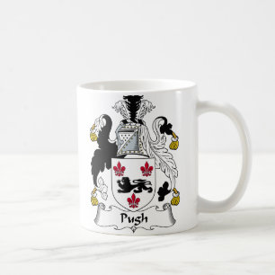 Taza De Café Escudo de la familia de Pugh